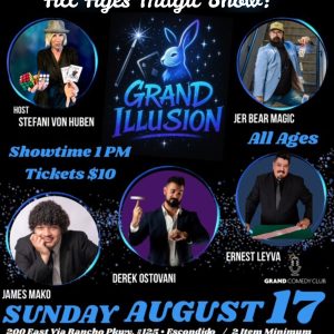 Grand Illusion - Magic Show! $10