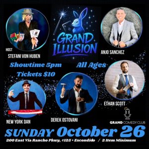 Grand Illusion - All Ages Magic Show! $10