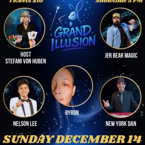 Grand Illusion - All Ages Magic Show! $10