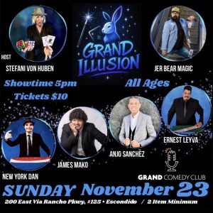 Grand Illusion - All Ages Magic Show! $10
