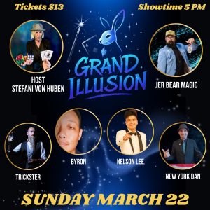 Grand Illusion - All Ages Magic Show! $13