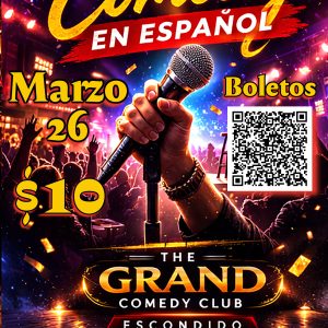 Espanol Comedy Show $10 (Spanish language)