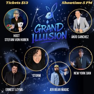 Grand Illusion - All Ages Magic Show! $13